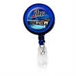 Round Domed Badge Holder with Slide on Clip