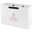 Ribbon Handle White Kraft Eurotote