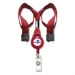 Retractable Badge Reel Lanyard Combo