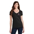 Port & Company Ladies Fan Favorite V-Neck Tee.