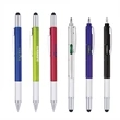 Stylus-233 Ballpoint & Ruler & Screwdriver & Level Tool