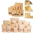 Reusable Kraft Paper Sealing Bag