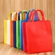 Customize Non-Woven Tote Bag (10" W x 13 3/4" H x 4" D)