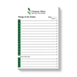 4" x 6" 50 Sheet White Scratch Pad
