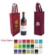 Single Wine Bottle Non-woven Tote Bag