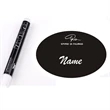 Oval Chalkboard Badge 2 3/5" x 1 3/4"