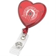 Heart Retractable Badge Reel