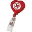 Heart Retractable Badge Holder