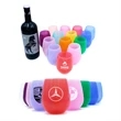 12 oz. Transparent Stemless Unbreakable Silicone Wine Cup