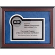 Rosewood Framed Award