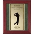 Framed Golf Award