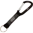 Key Tag Carabiner with Strap and PVC Patch