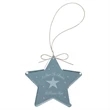Engraved Crystal Star Ornament