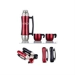 Stainless Steel Travel Thermos With Two Cups Thermos Mug