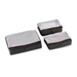 Set of 3 Large Packing Cubes - Black