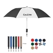 44" Arc Auto-Open Telescopic Folding Umbrella