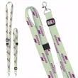 Adjustable Polyester 4 Color Lanyard