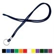 1/8" Non-Breakaway Round Braid Lanyard with Split Ring