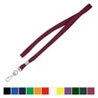 3/8" Blank Tube Lanyard with Swivel Hook