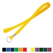 3/8" Blank Tube Lanyard with split ring