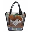 100 GSM Classic Beach Tote Bag W/ Gusset (10"x12"x10")