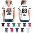 Sublimated Dry Custom Women's Soccer Jersey V Neck T-shirts