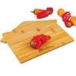 House Shaped Bamboo Cutting Board