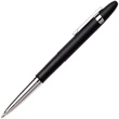 Matte Black Bullet Space Pen w/ Chrome Finger Grip and Clip