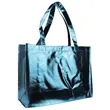 16" x 12" x 6" Non-Woven Metallic Tote Bags