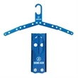 Blue Metal Foldable Travel Hanger