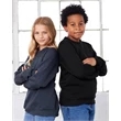 BELLA + CANVAS Youth Sponge Fleece Crewneck Sweatshirt