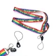 Custom Pride Rainbow Lanyard