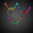 LED Fiber Optic Headbands - Assorted Colors