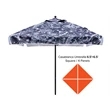 Casablanca Market Square Umbrella - 6.5' x 6.5' / 4 Panels