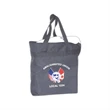 Large zippered tote bag