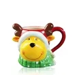 Christmas Ceramic Stoneware Gift Elk Reindeer Cup Mug