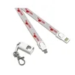 iPhone & Android Universal USB Charger/Lanyard Combo