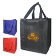 Cooler Tote Shopping Bag w/Zippered Flap