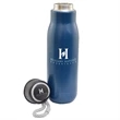16oz. Stainless Stl Insulated Vacuum Bottle with Bungee Lid