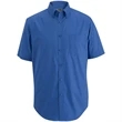 Men's Short Sleeve Stretch Poplin Shirt