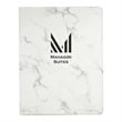 9 1/2" x 12" Leatherette Marble Portfolio