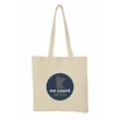 Tote Bag Canvas With Handle 14.5x14x1 - We Count 2020