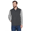 Core365 Men's Bonded Soft Shell Vest - Left Chest Embroidery