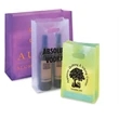 Frosted Bags With Gussets Die Cut Handle