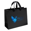 Victoria™- Ribbon-Handle Matte Eurotote - Foil Print