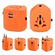 World Travel Adapter Plug with 2 USB Ports