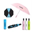 Promotional LOGO Print Wine Blttle Shape Umbrella
