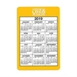 Custom Plastic Calendar