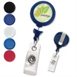 Twist-Free Plastic Custom Badge Reel w/ Standard Belt Clip