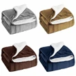 Alpine Fleece Micro Mink Sherpa Blanket
